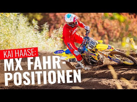 MOTOCROSS FAHRTECHNIK: Grundhaltungen beim Beschleunigen, Bremsen und Springen beim MX mit KAI HAASE