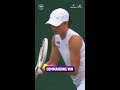 Świątek Storms Through Round 1 | #Wimbledon2025