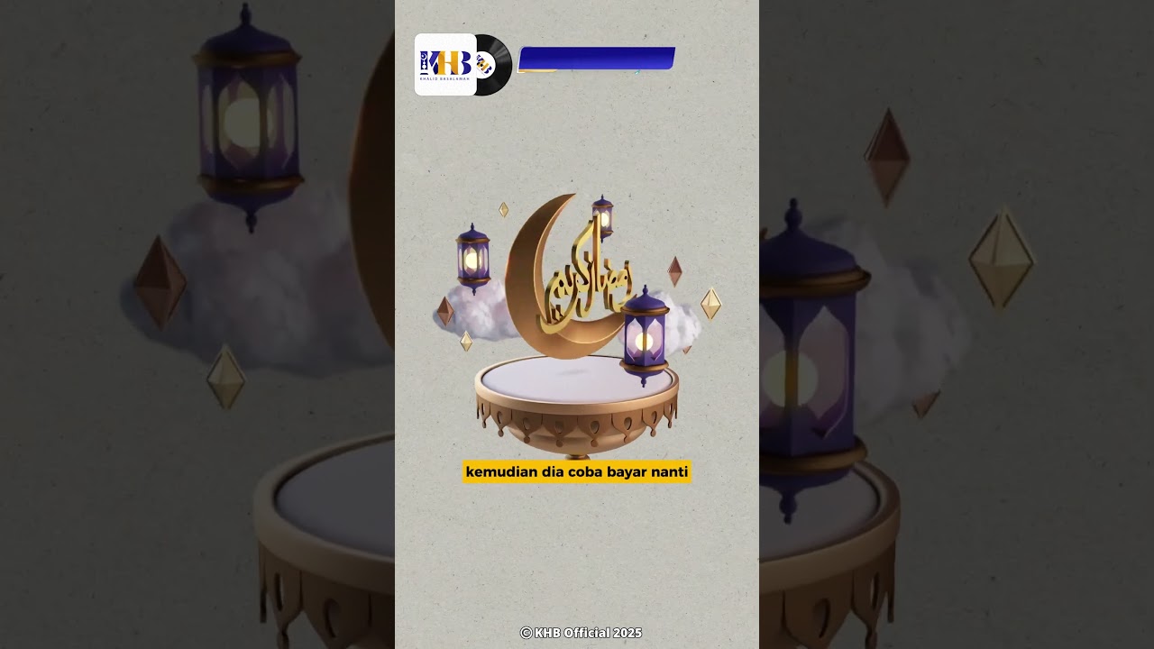 PUASA SYAWAL ATAU BAYAR PUASA RAMADHAN? - KHALID BASALAMAH