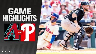 D-backs vs. Phillies Game Highlights (6/22/24) | MLB Highlights