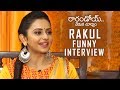 Rakul Preet Singh funny interview about Rarandoi Veduka Chuddam