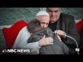 Pope Francis’ moment with 8-year-old shared across the globe