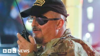 Far-right militia leader found guilty of rare US sedition charge – BBC News