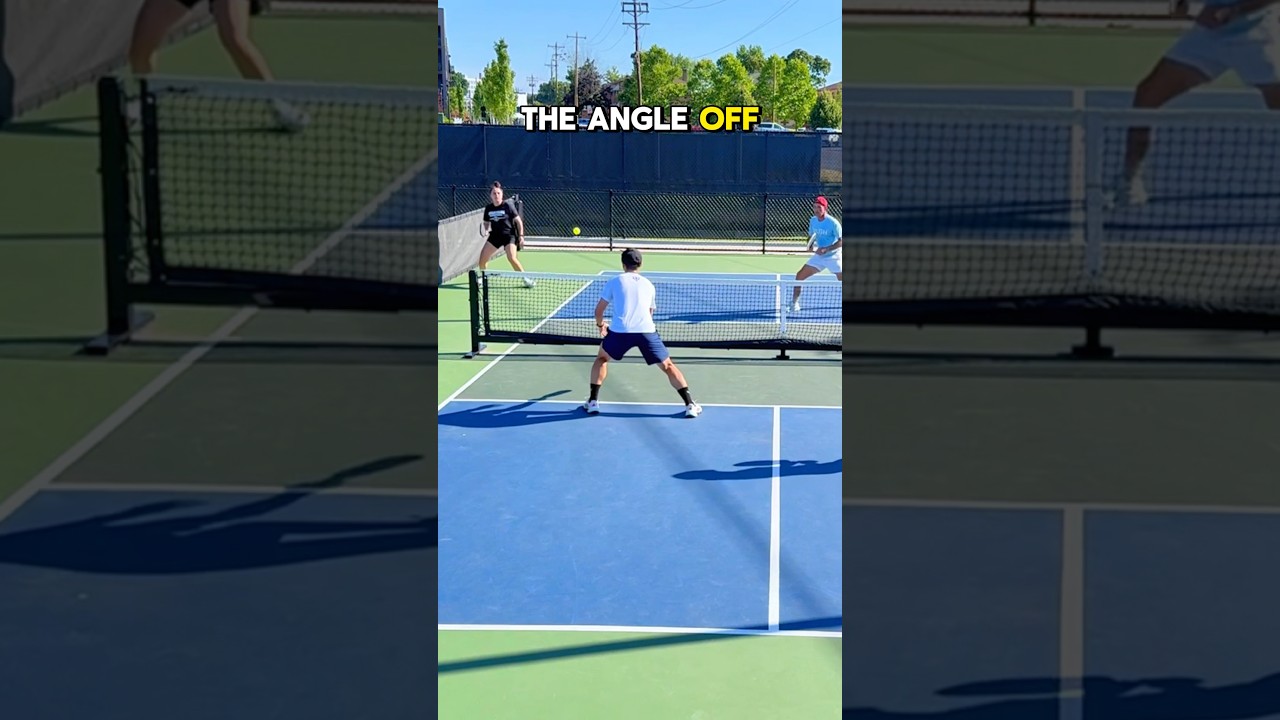 Using Angles in Pickleball ✅