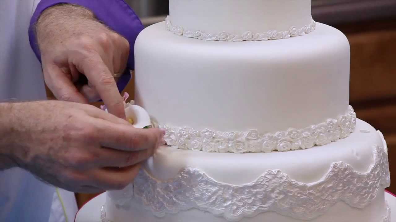 How To Make Your Own Wedding Cake Part 2 Of 2 Youtube 5668