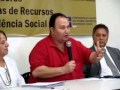 Sandro Cezar durante I Encontro Nacional das Juntas de Recursos da Previdência promovido pela CNTSS/CUT