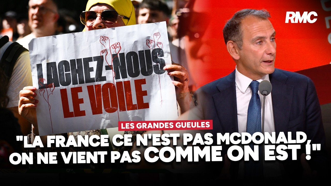 "La France, ce n’est pas McDonald, on ne vient pas comme on est !" : Jacobelli ferme sur le voile