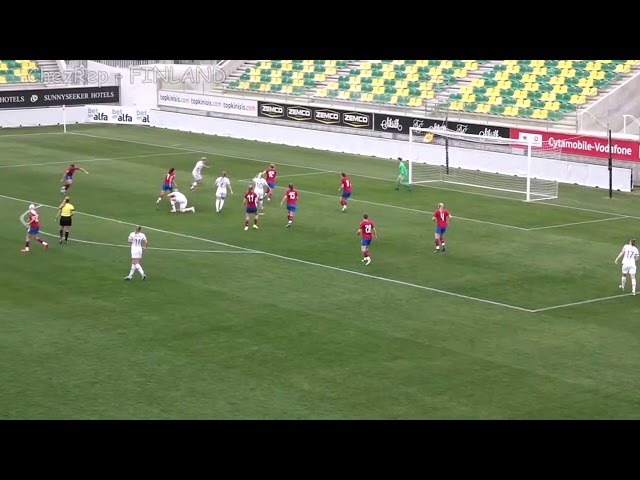 Ženy A | Sestřih gólů Česko - Finsko 1:1