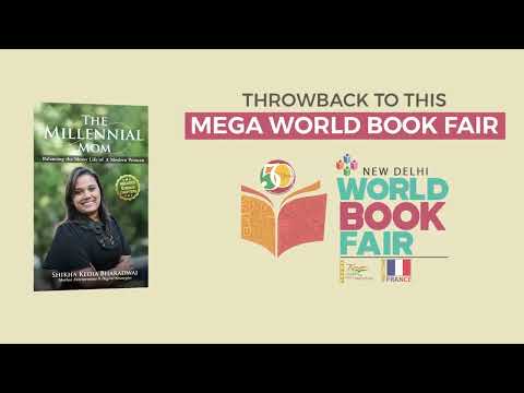 Showcasing of my bestseller book titled ''The Millennial Mom'' at the World Book Fair