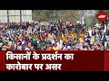 Delhi Border का असर दिल्ली के कारोबार पर, कारोबारियों की मांग- जल्द निकले समाधान | Farmers Protest