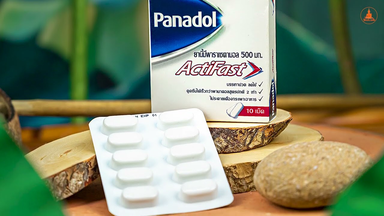 Thuốc giảm đau Panadol Actifast ThaiLand 10 viên