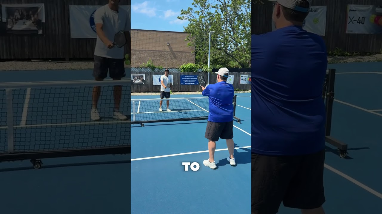 Top Pickleball Pro, James Ignatowich, shares how to attack players with one-handed backhands!