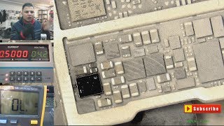 iPhone 7 PLUS No Power Repair تتبع العطل الجزء الثانى في ...