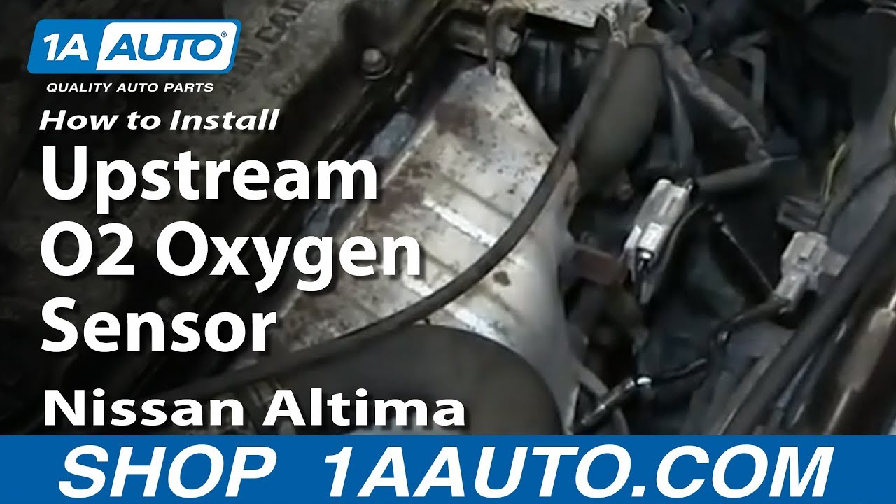 Replace oxygen sensor 1996 nissan altima #10