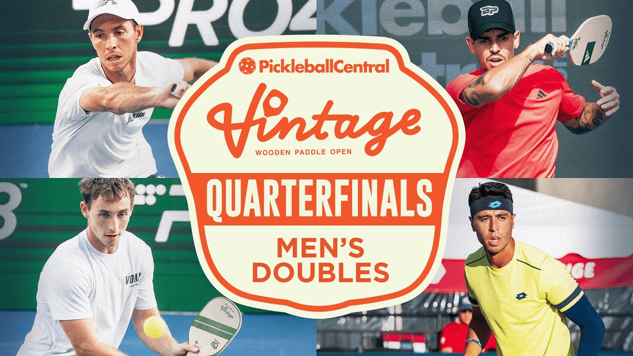 Johnson/Frazier V Martinez/VichTellez at the Pickleball Central Sacramento Vintage Open