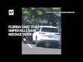 Florida SWAT team sniper kills man who took people hostage at bank  - 01:20 min - News - Video