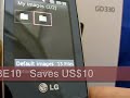 LG GD330 Quadband Unlocked Phone Unboxing Demo Video