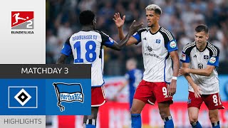 Hamburger SV — Hertha BSC 3-0 | Highlights | Matchday 3 — Bundesliga 2 2023/24