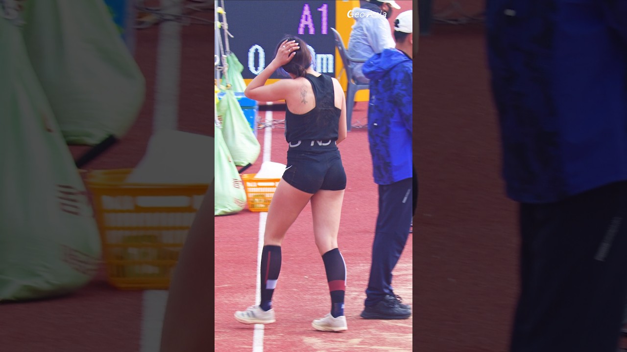 멀리뛰기 착지 할때 머리조심!! 장성이(포항시청) #trackandfield #longjump #장성이 #여자육상 #sportstar