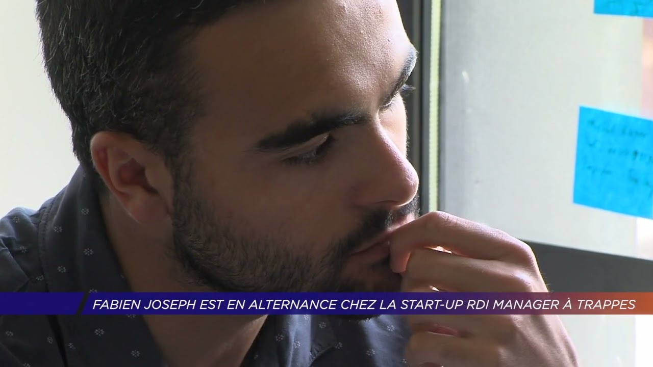 Yvelines | Fabien Joseph est en alternance chez la start-up RDI Manager à Trappes