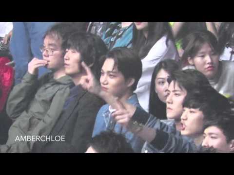 20160409 Top Chinese Music Awards_EXO KANGTA Stage Reaction