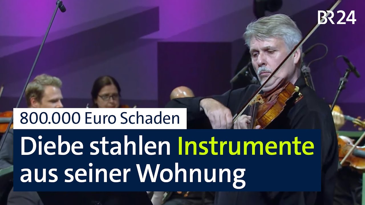 Gestohlene Instrumente: Solist des Rundfunkorchesters wird Opfer dreister Diebe | Abendschau | BR24