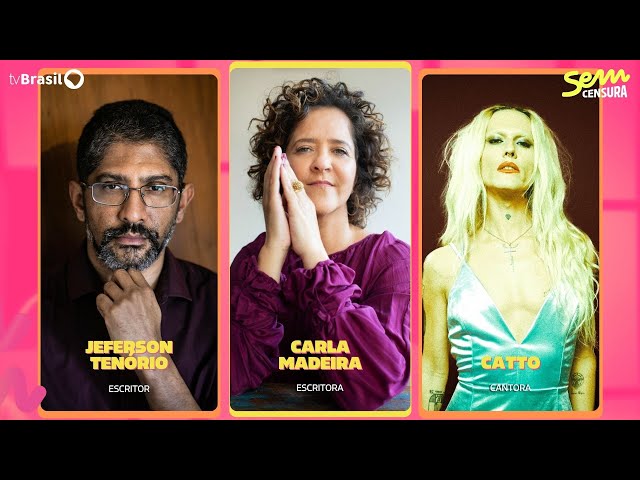 🔴 SEM CENSURA RECEBE CARLA MADEIRA, JEFERSON TENÓRIO E CATTO