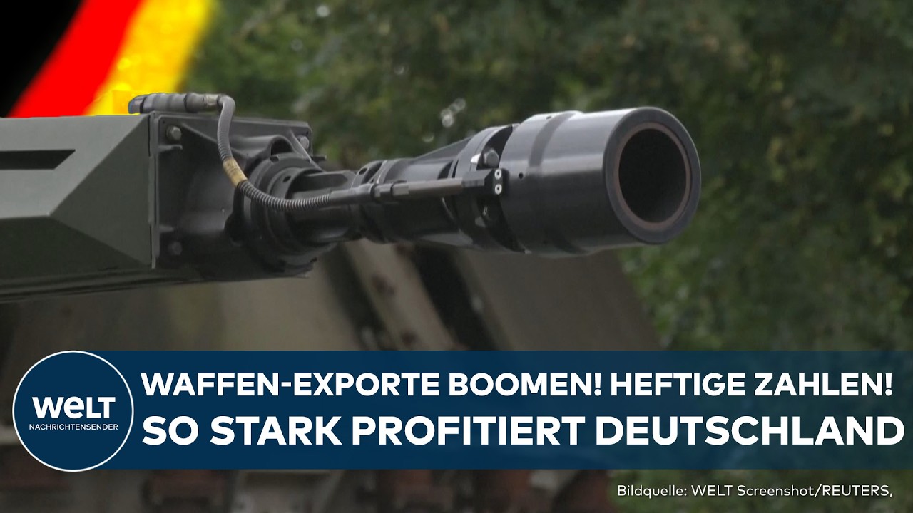 STATISTIK VON "SIPRI" OFFENBART: Waffenexporte boomen! Deutschlands Waffen stark gefragt