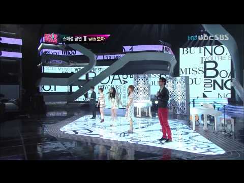 120429 BoA & Kpop star - No 1 + One Dream Remix live