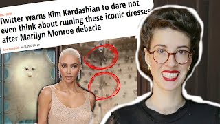 Kim Kardashian vs Marilyn Monroe’s dress meme review