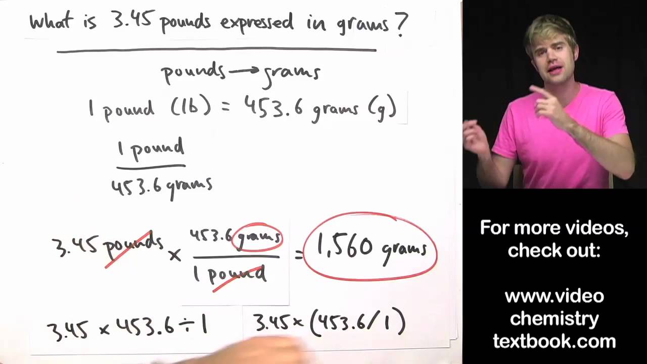 Converting Units With Conversion Factors YouTube Converting Units With Conversion Factors YouTube