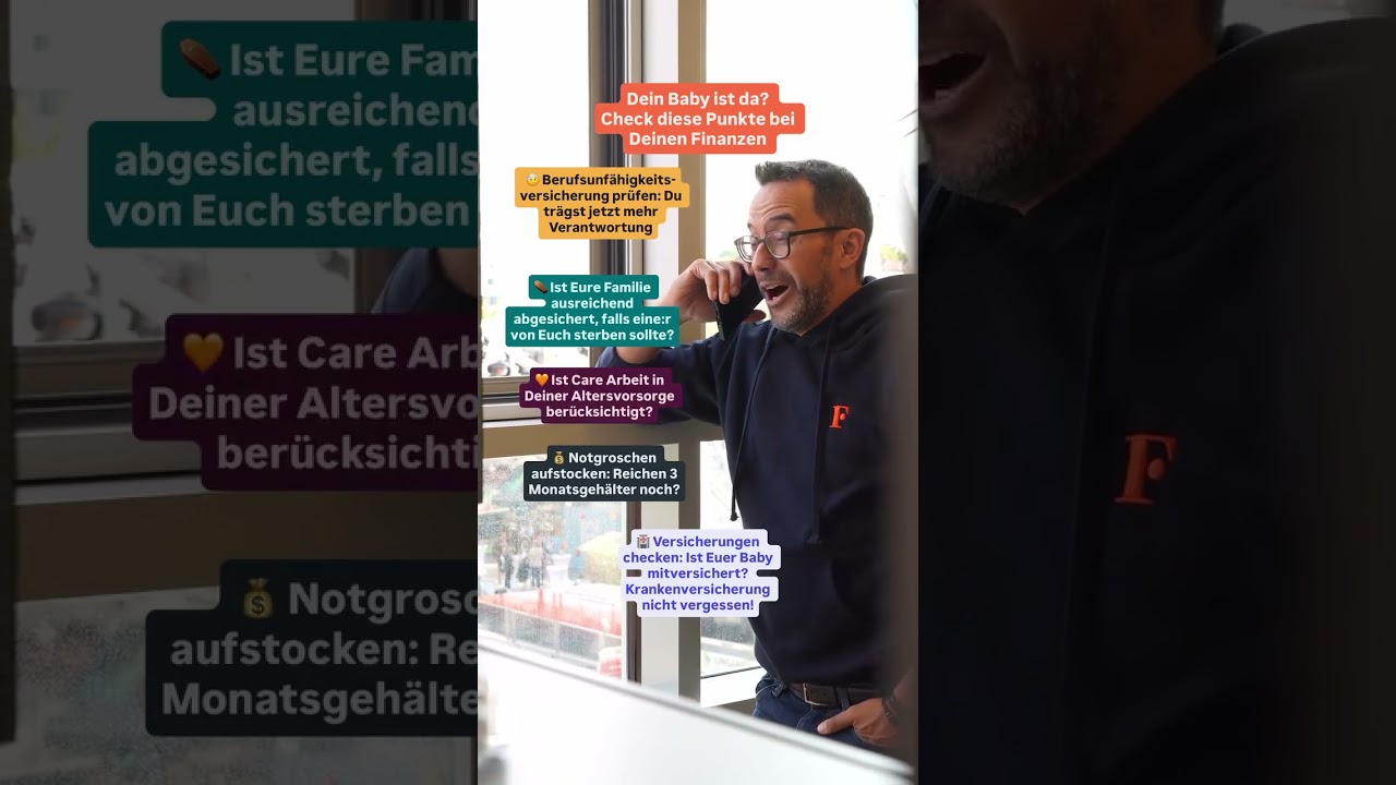 Dein Kind ist da? Dann check jetzt Deine Finanzen. 🚀