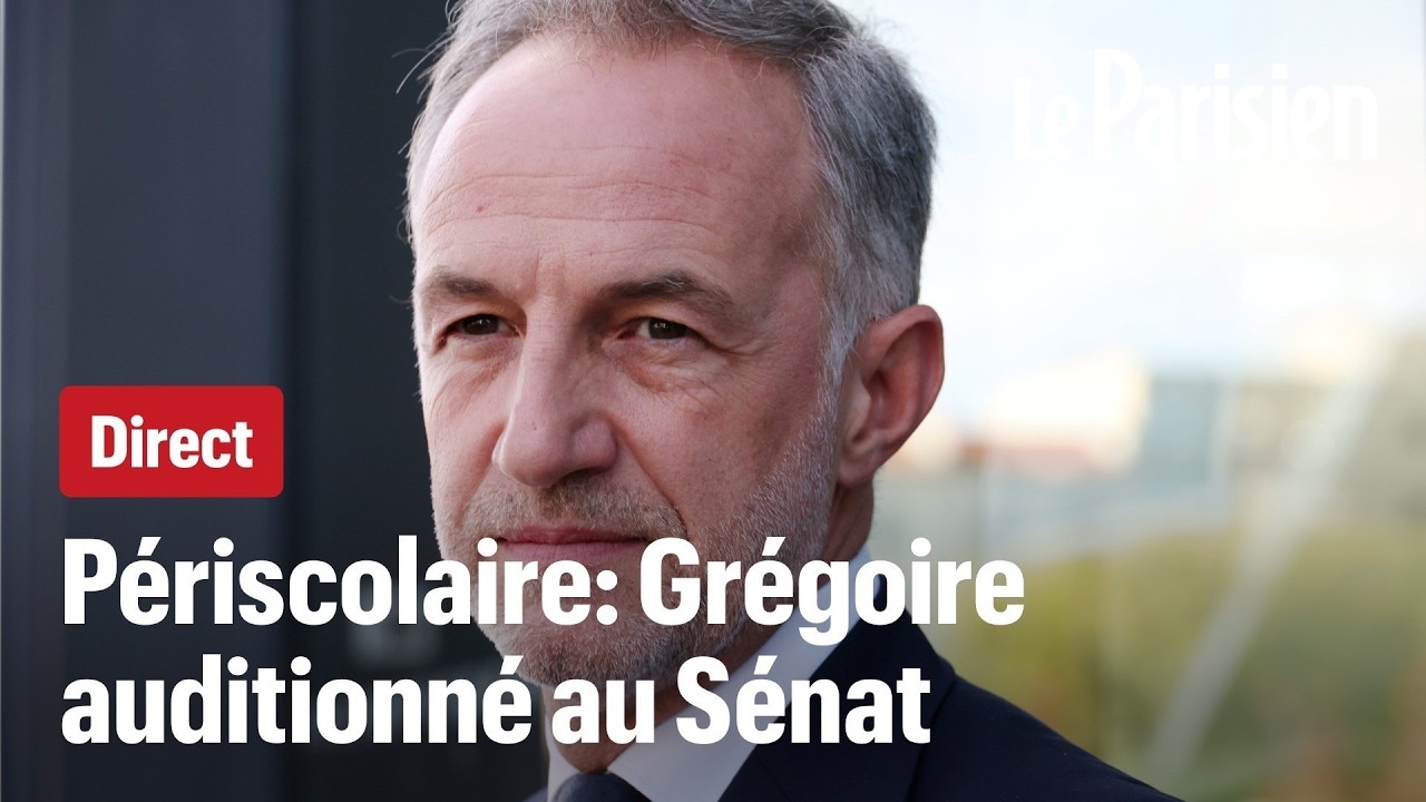 Direct :Violences dans le périscolaire à Paris : suivez l’audition d’Emmanuel Grégoire devant le ...