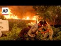 Wildfire scorches historic California gold mining town, burning multiple homes