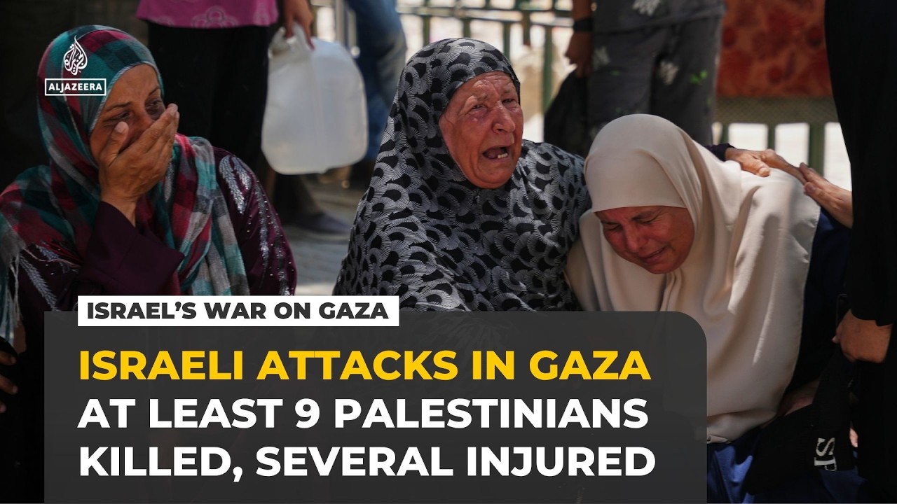 Israeli attacks kill nine in Gaza as 20,000 patients await medical evacuation