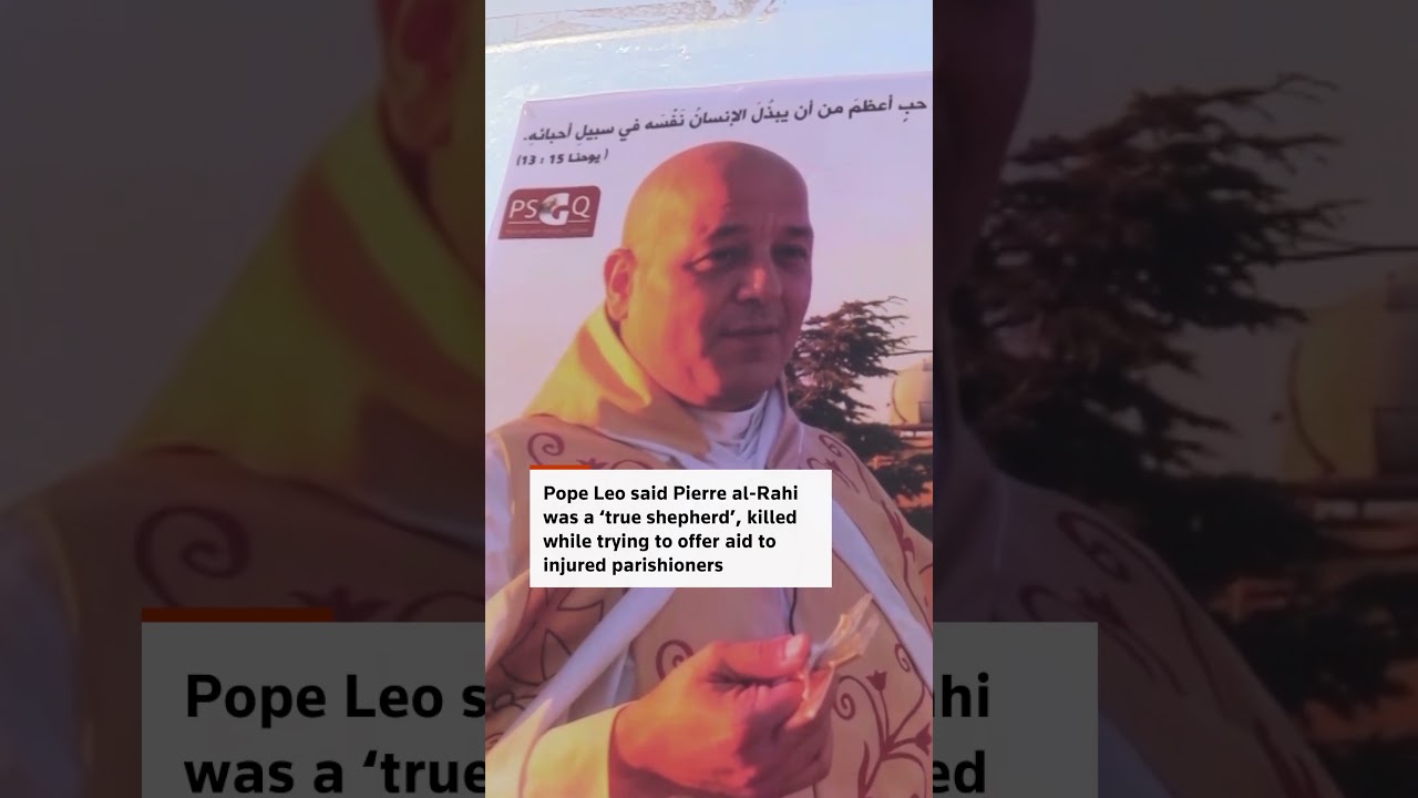 Mourners bid farewell to Lebanese priest killed by Israeli fire