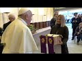 LIVE: Pope visits Italian prison for foot-washing Mass  - 16:40 min - News - Video