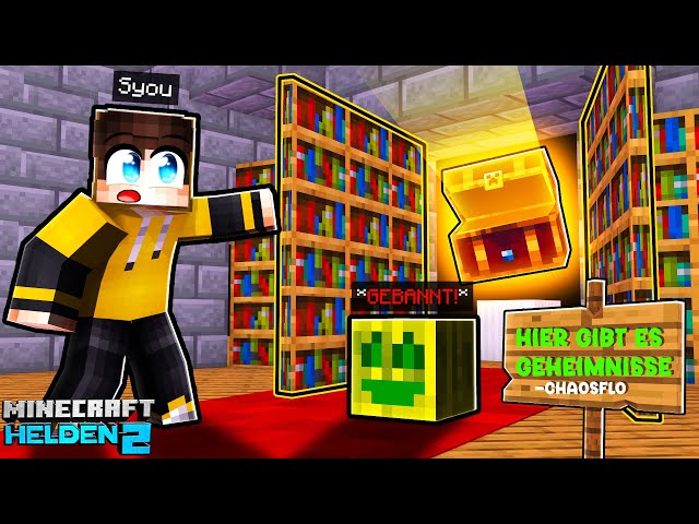 ENDLICH GEHEIME BASE von GEBANNTEM CHAOSFLO GEFUNDEN (Minecraft HELDEN 2)