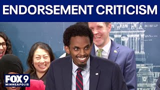 Democrats in Minnesota are criticizing the endorsement for Minneapolis mayor