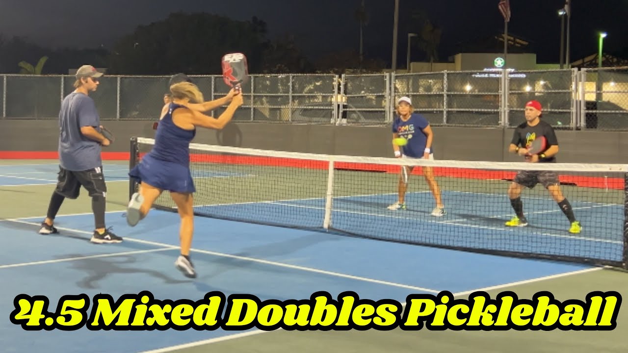 4.5 Mixed Doubles Pickleball | Cooper City Florida