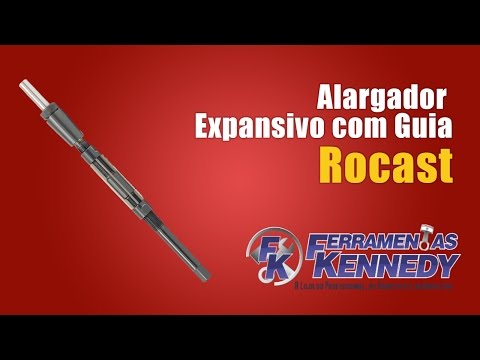 Alargador Expansivo Com Guia Tipo J 30 a 34mm Rocast - Vídeo explicativo