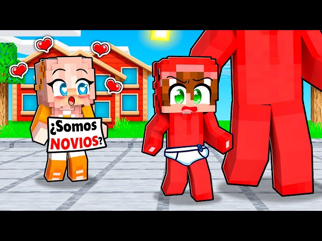 Conseguí una ENAMORADA en la Guardería en Minecraft!