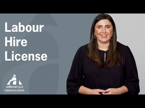 Do you need a labour hire license?