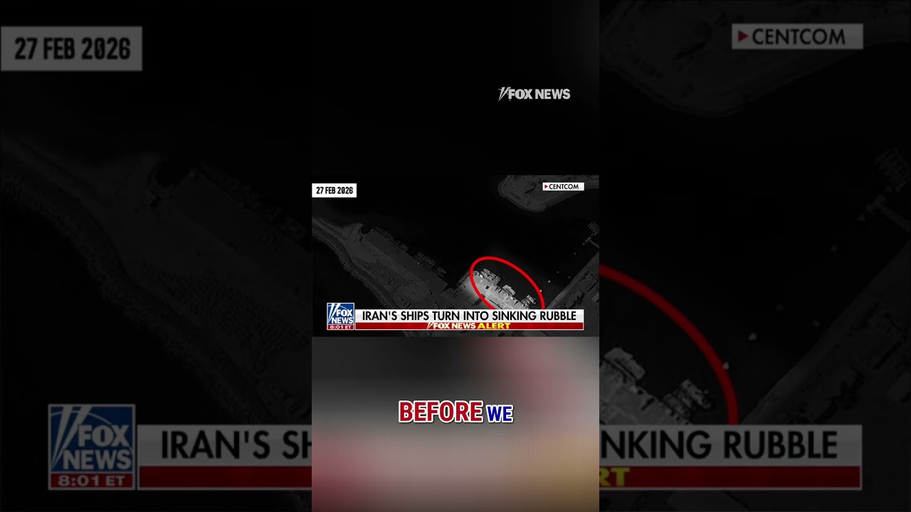 Watters: 60 Iranian ships are sunk, the ports are next #iran #usa #shorts #navy