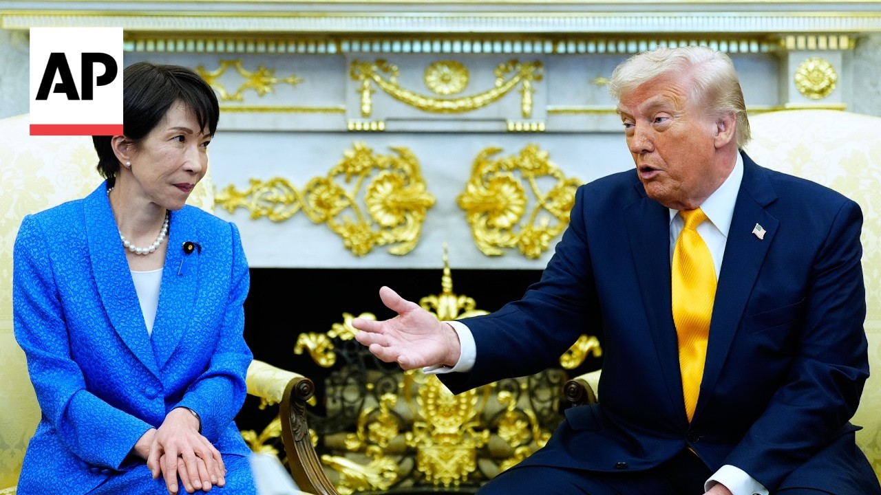 Trump says 'who knows better about surprise than Japan?' during meeting with PM