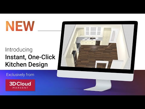 Design a kitchen in seconds with ‘Design from Photo’ instant, one-click kitchen design.  Only from 3D Cloud™ by Marxent, the leader in 3D e-commerce for furniture and home improvement.