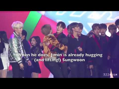 Sungwoon (성운) x BTS (방탄소년단) Part 2/2 - A timeline of interactions