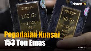 Stok Emas Pegadaian Meledak Jadi 153 Ton, Nilainya Rp356 Triliun!