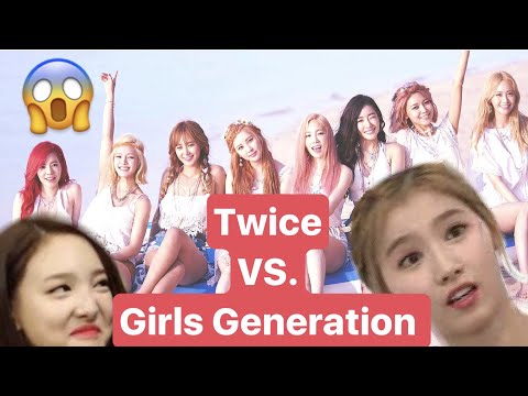 Which TWICE Member Resembles the GIRLS GENERATION Member?