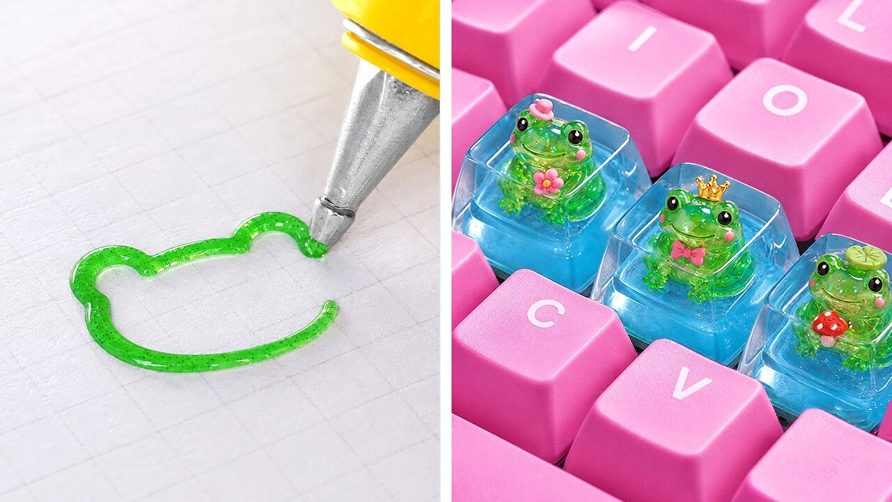 🌟 We Combined Epoxy Resin & Glue Gun & Nobody Expected This! 😍✨
